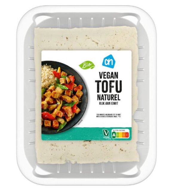AH biologisch vegan tofu naturel