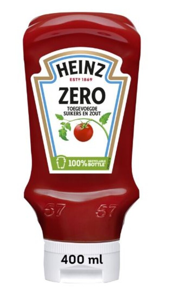 Heinz tomato ketchup zero suikers en zout