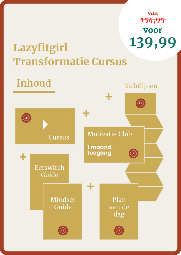 Lazyfitgirl Transformatie Cursus + Guides