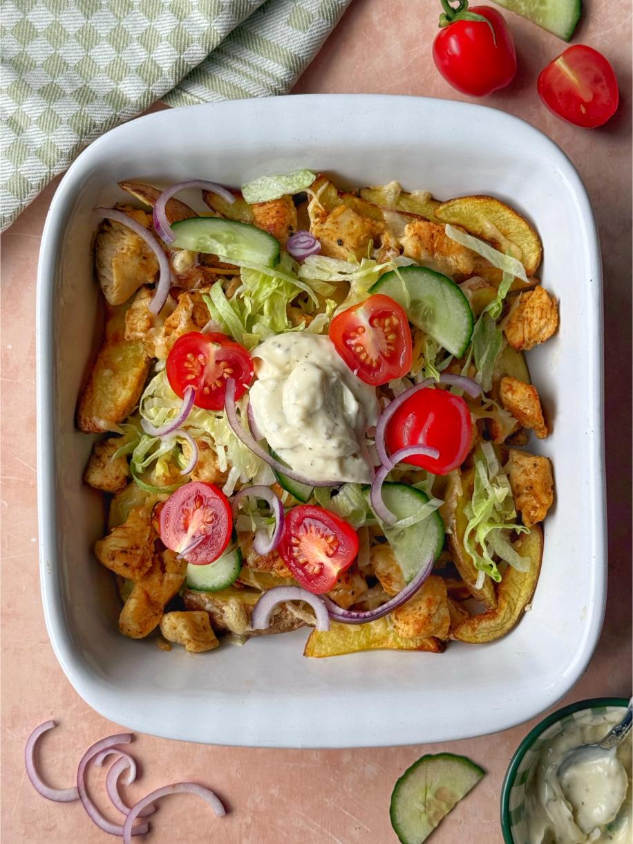 Lazyfitgirl kapsalon met kip