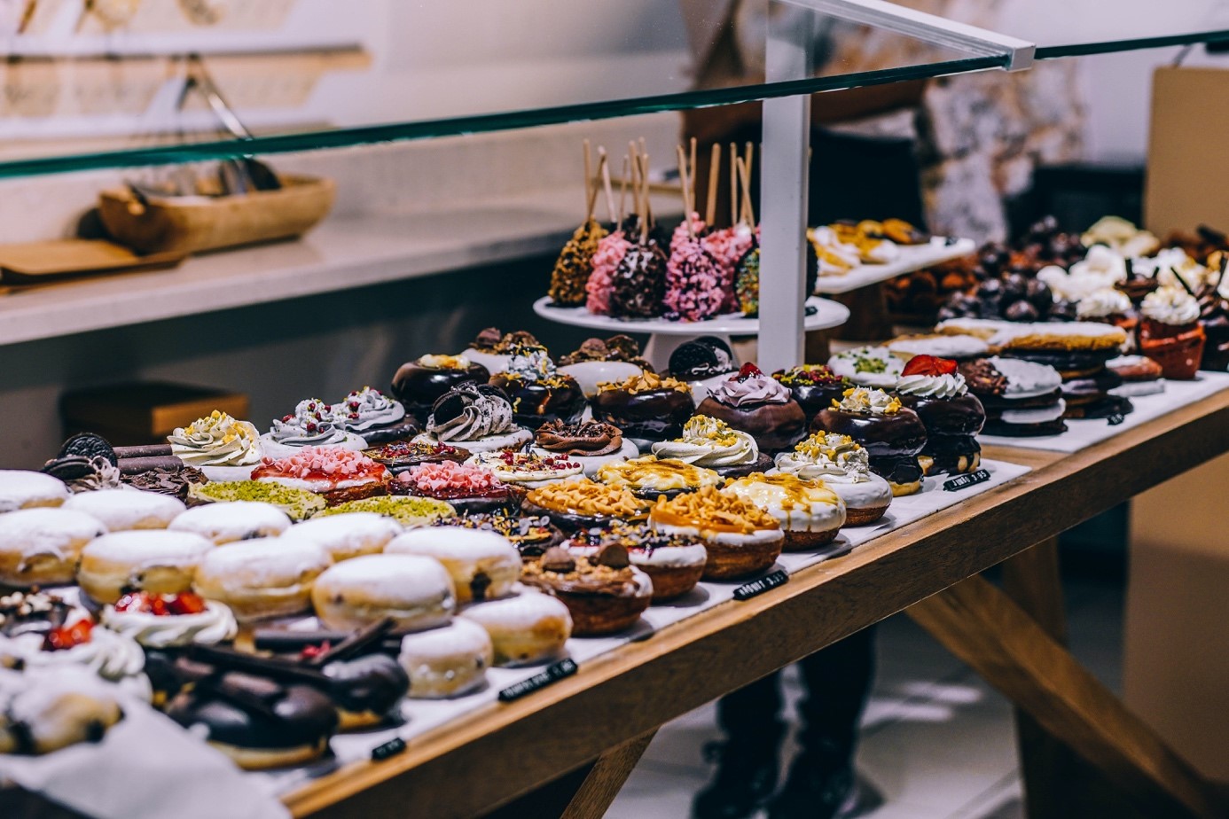 aankomen op vakantie door onbeperkt buffet