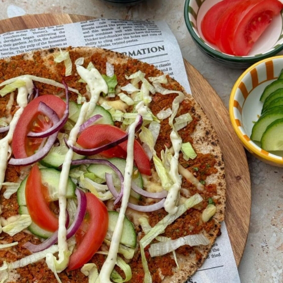 gezonde turkse pizza