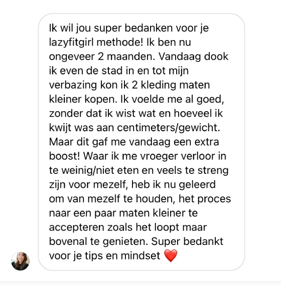 review lazyfitgirl methode