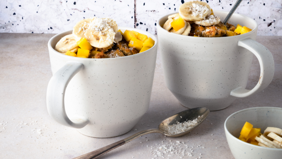 tropische mug cakes