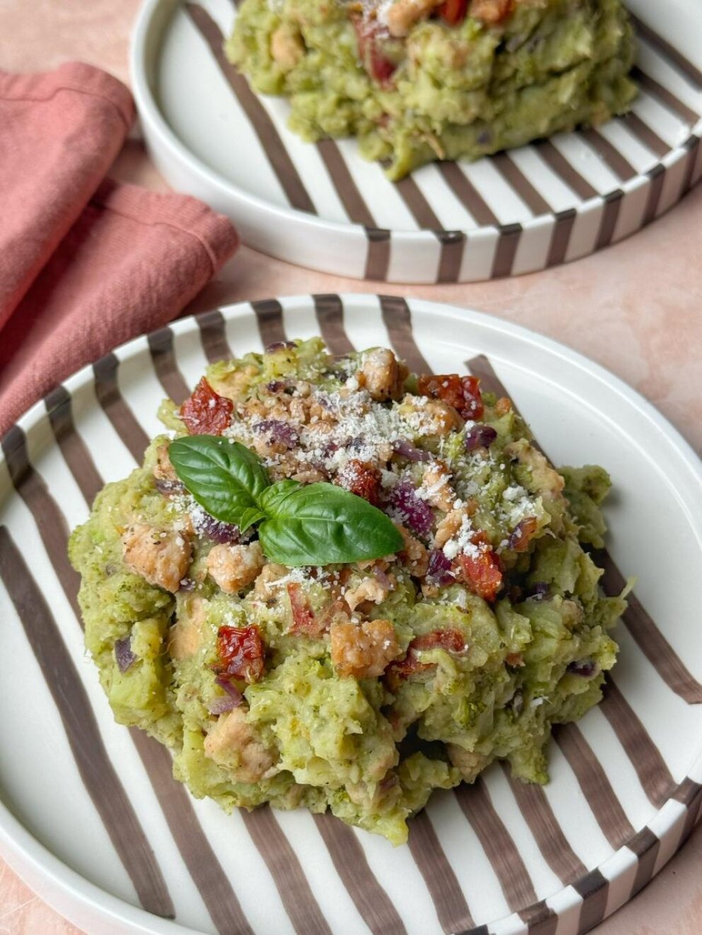Broccoli pesto stamppot