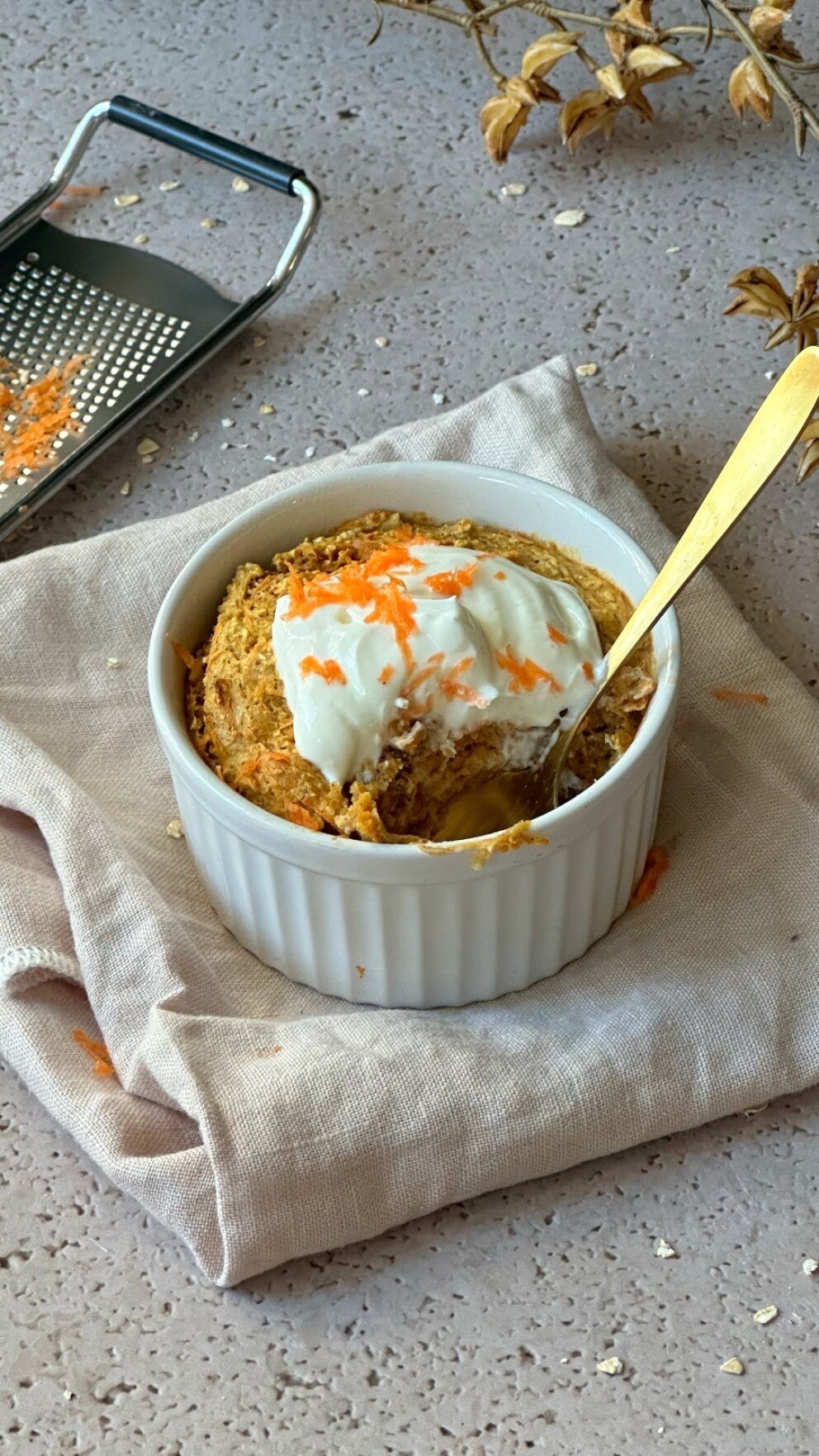 Carrotcake baked oats