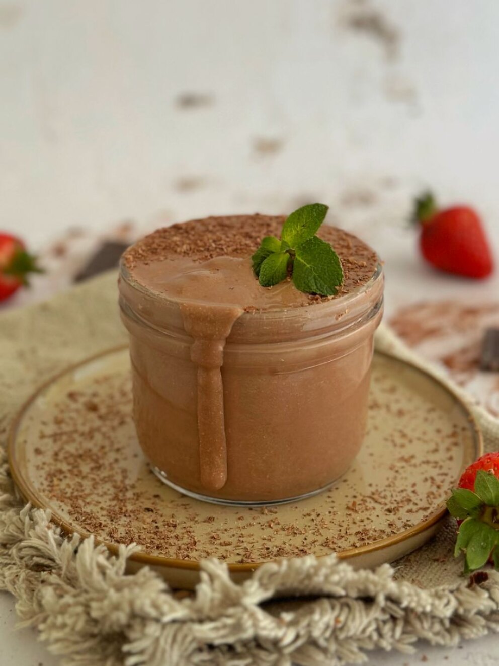 Cottage cheese choco mousse
