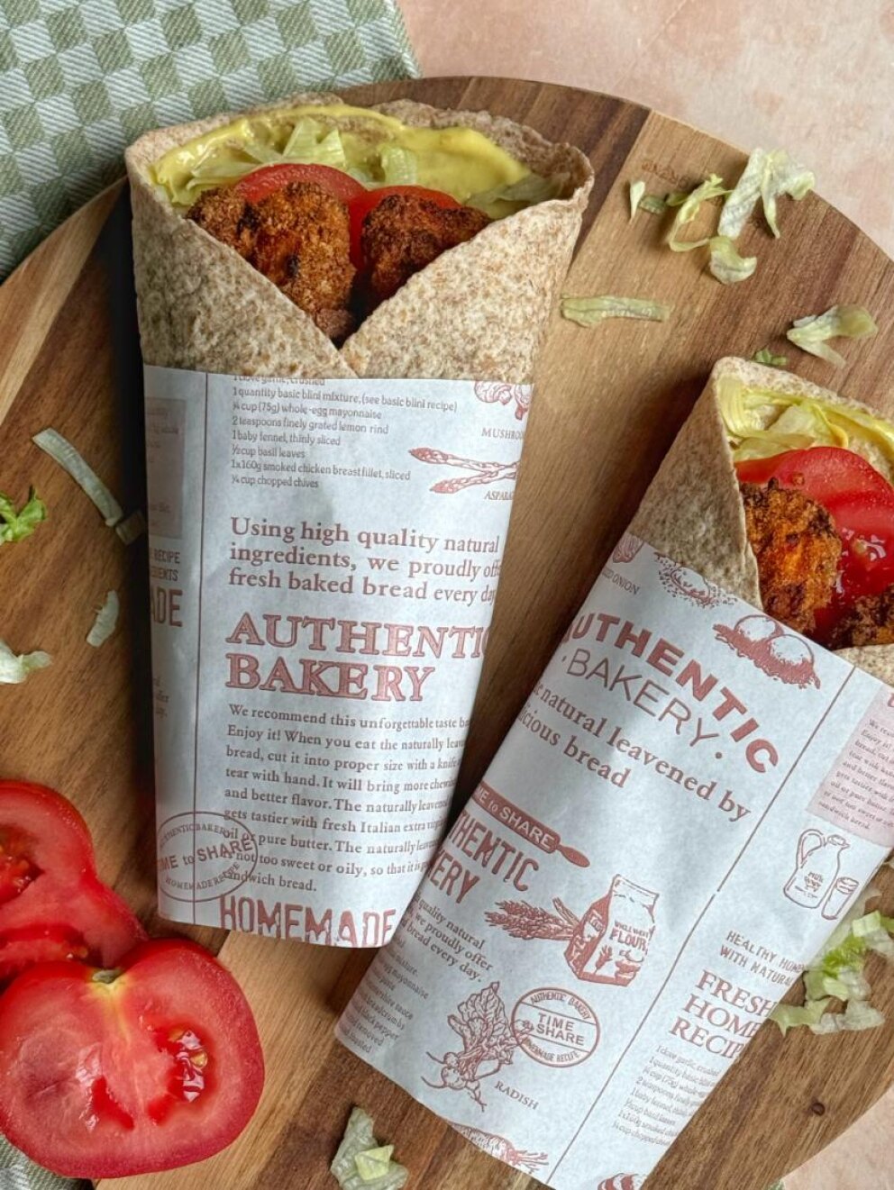 Krokante Chicken Wrap 