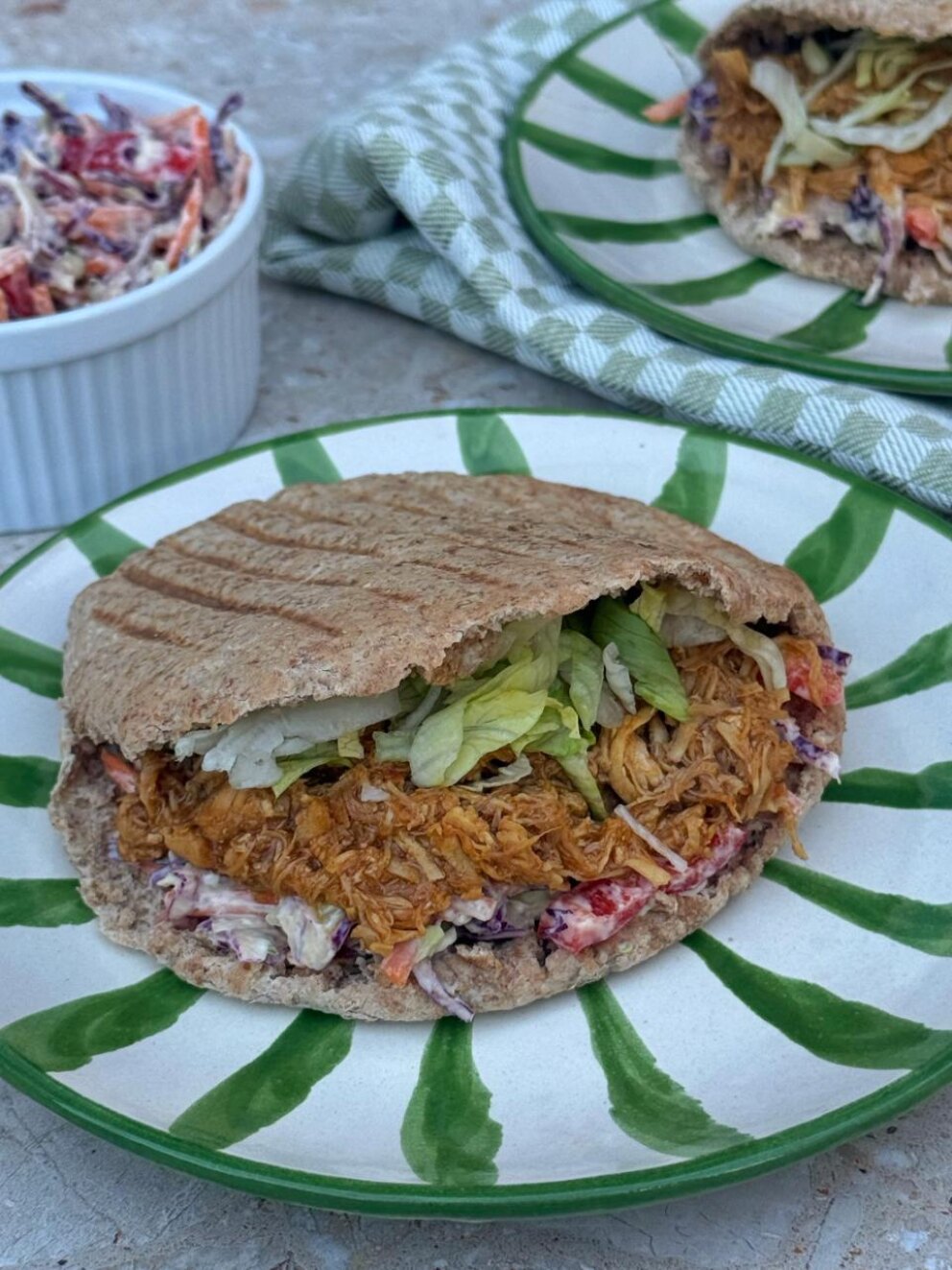 Pita pulled chicken 