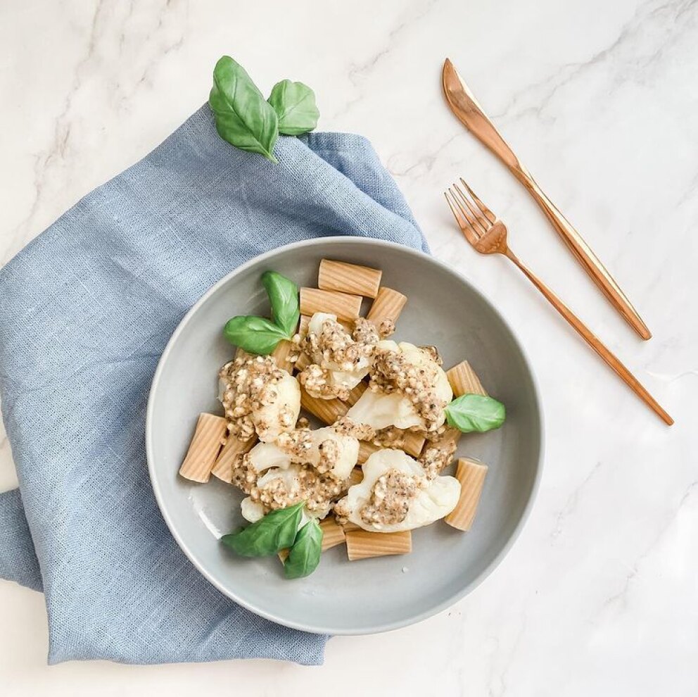 Pasta met truffelsaus