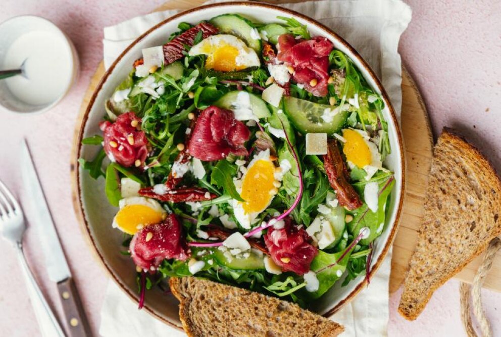 Carpaccio salade