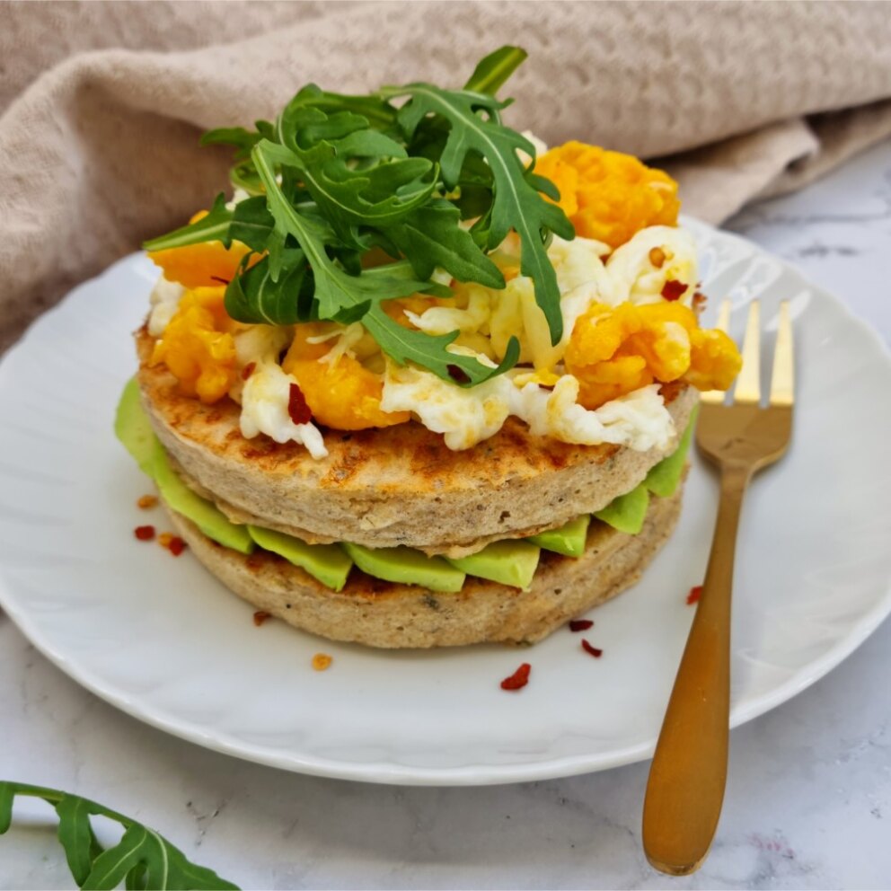 eiwitrijke lunch pannenkoekjes