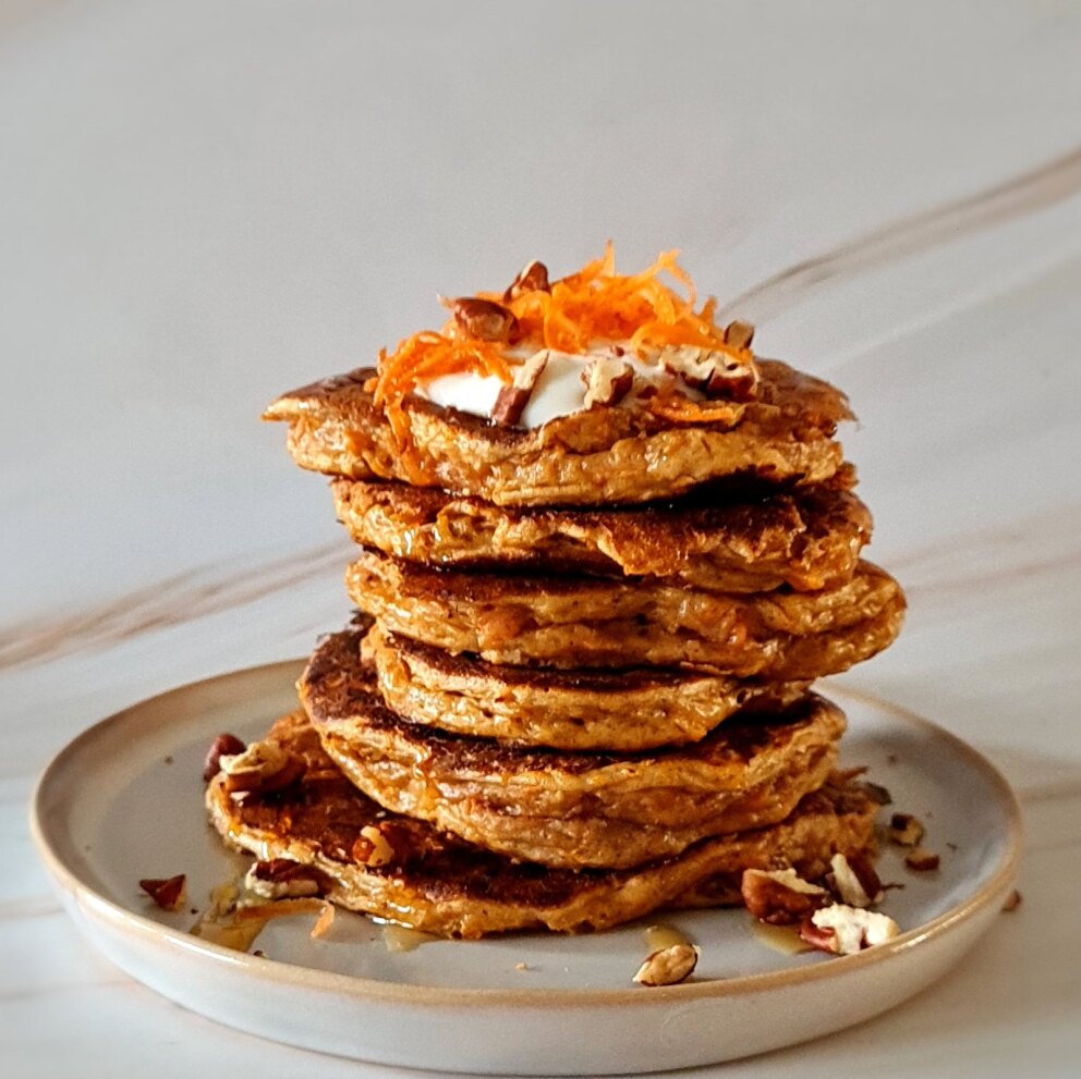 Carrotcake Pannenkoeken