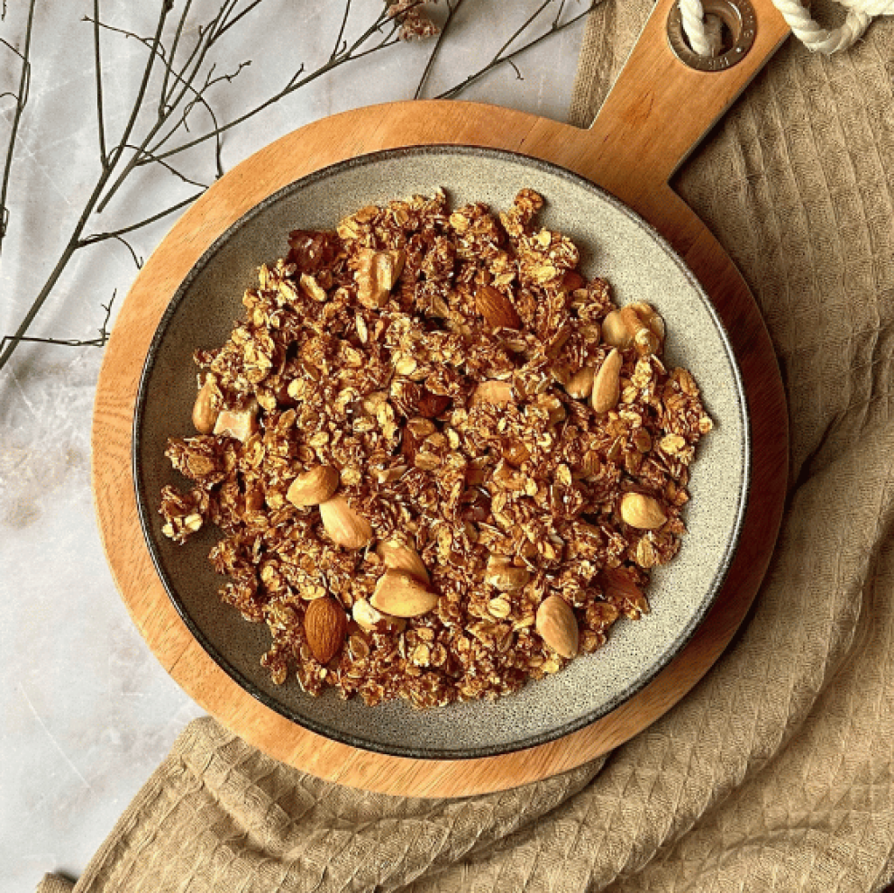 Homemade granola