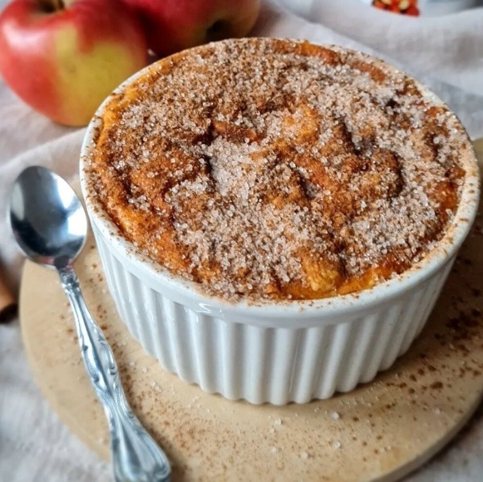 Appel churro cheesecake