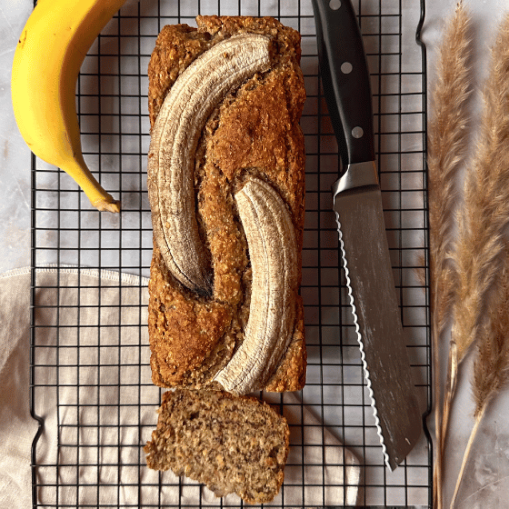 Het lekkerste basis bananenbrood