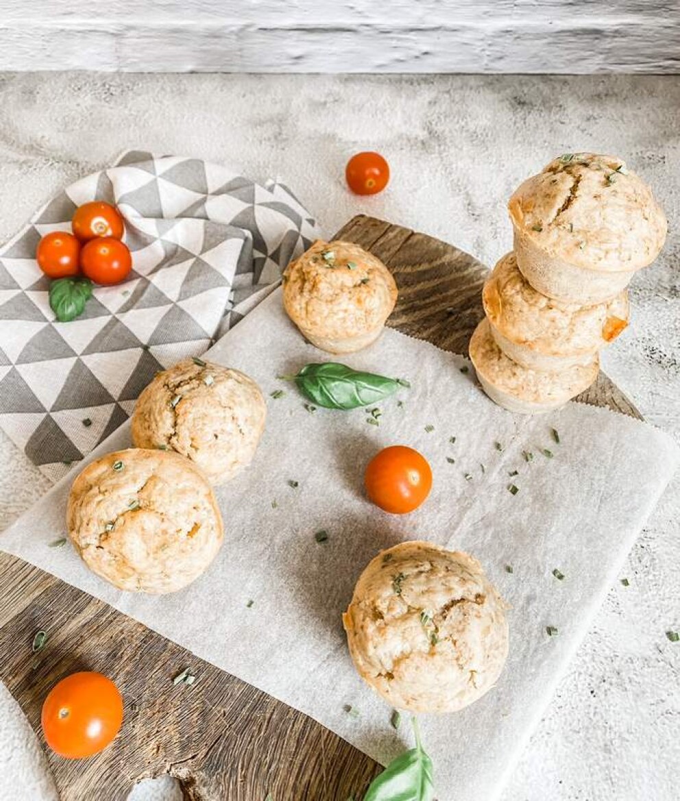 Mozzarella muffins