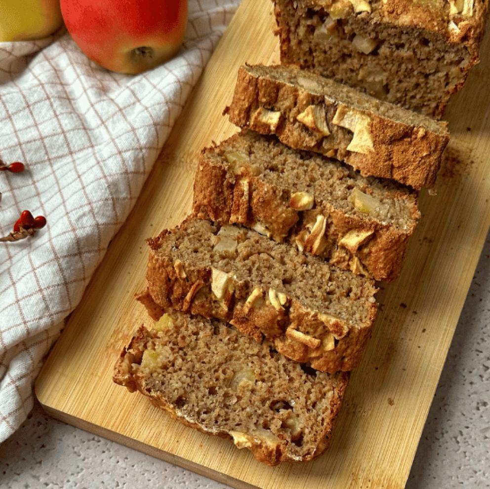 Speculaas appel bananenbrood