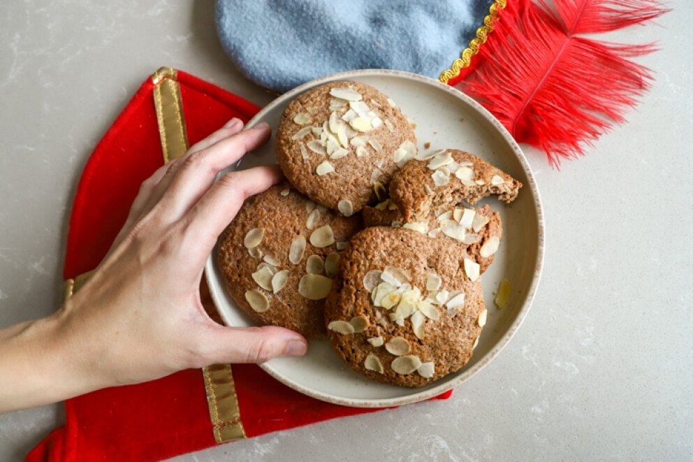 Volkoren speculaaskoeken