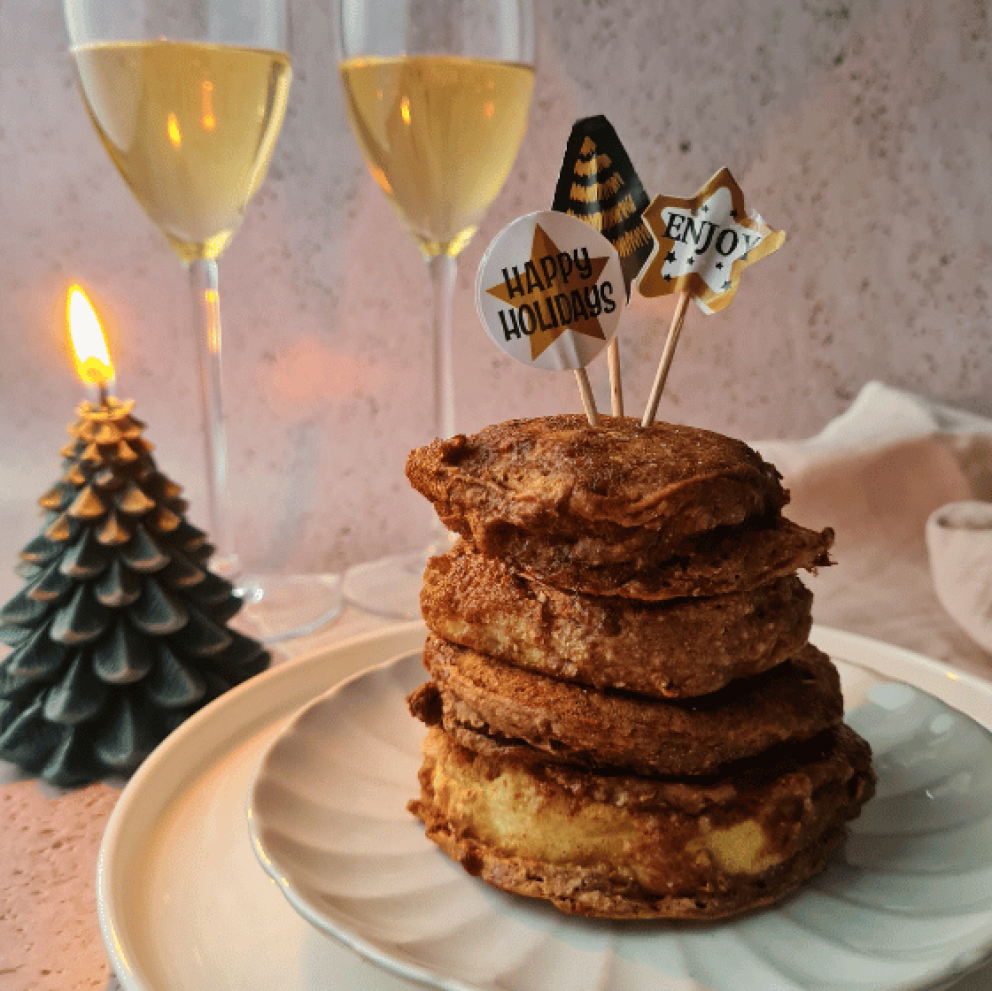 Voedzame appelbeignets met amandelspijs