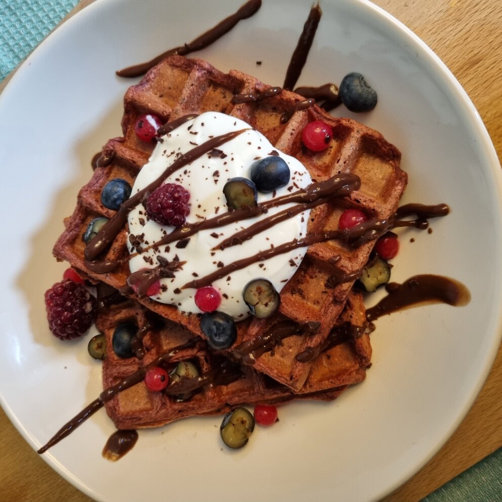 Rode Biet - Chocolade Wafels