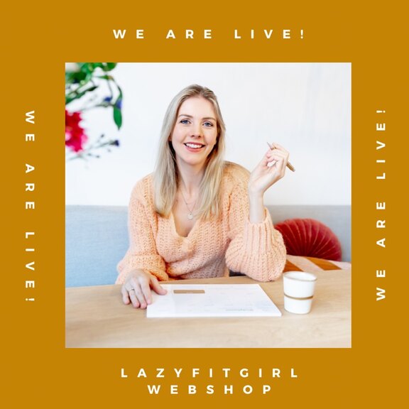 YAY, Lazyfitgirl Webshop live!