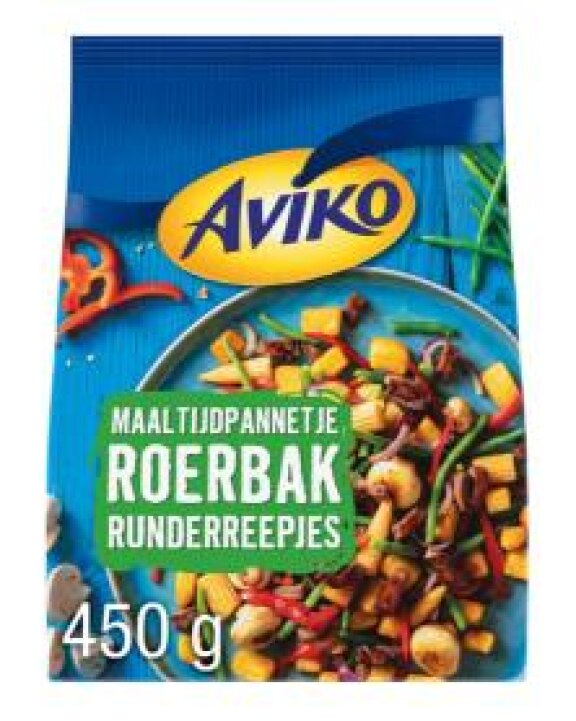 Aviko maaltijdpannetje roerbak runderreepjes