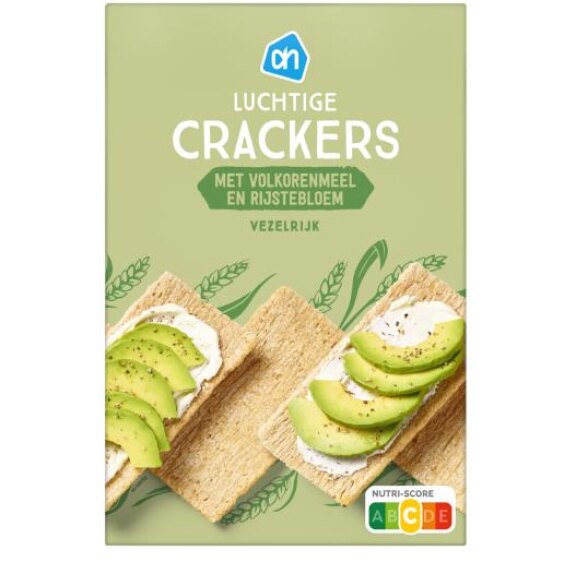 AH luchtige crackers volkoren