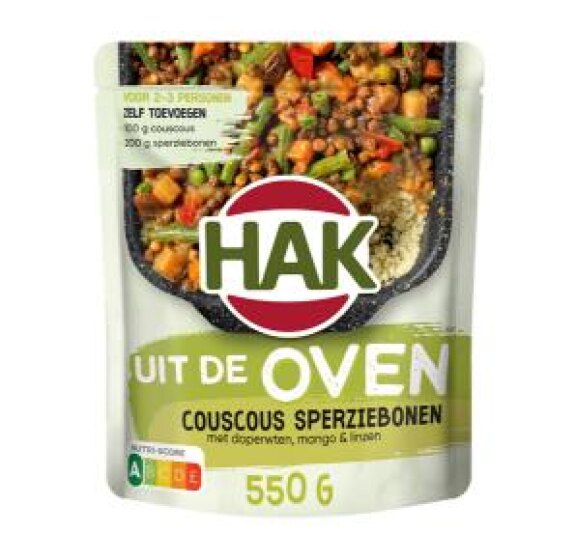 HAK uit de oven | Couscous sperziebonen