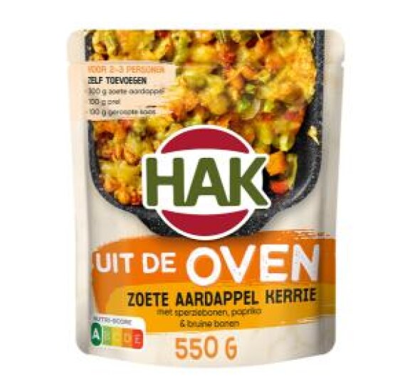 HAK uit de oven | Zoete aardappel kerrie