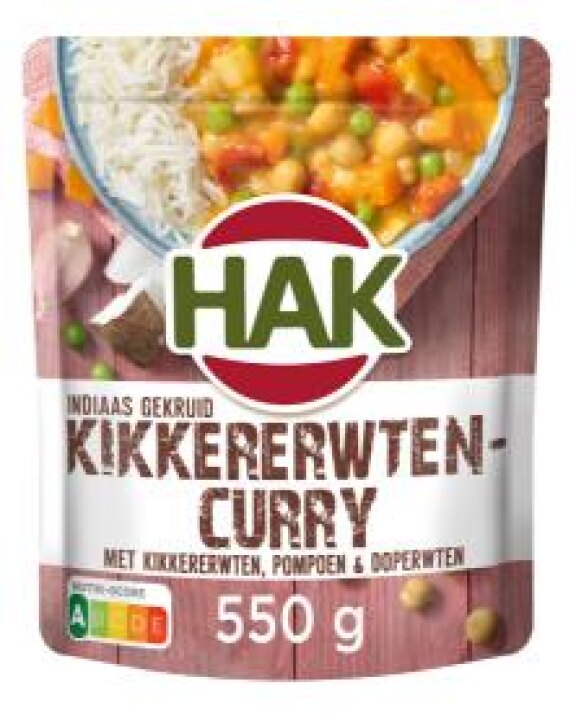 HAK kikkererwtencurry