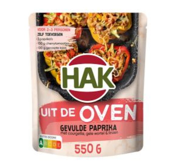 HAK uit de oven | Gevulde paprika