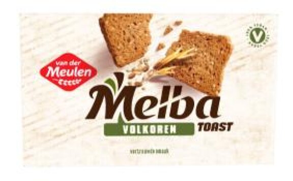 Van der Meulen Melba toast volkoren