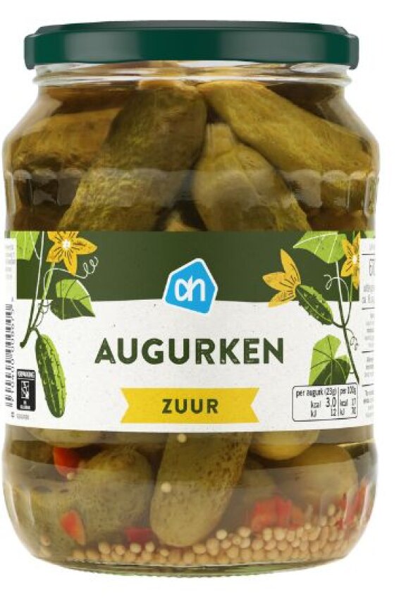 AH augurken zuur