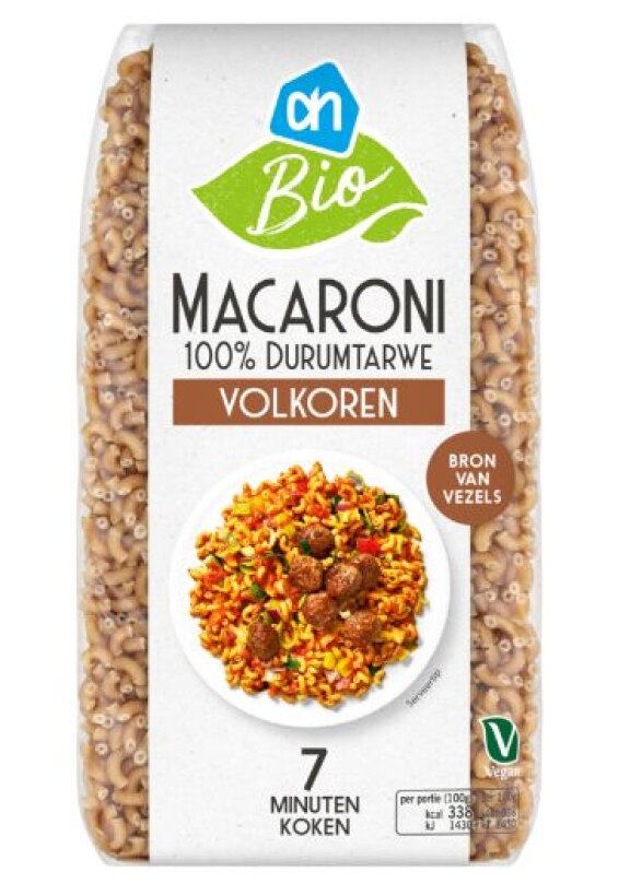 AH biologisch macaroni volkoren