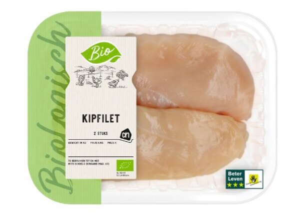 AH biologisch kipfilet 2 stuks