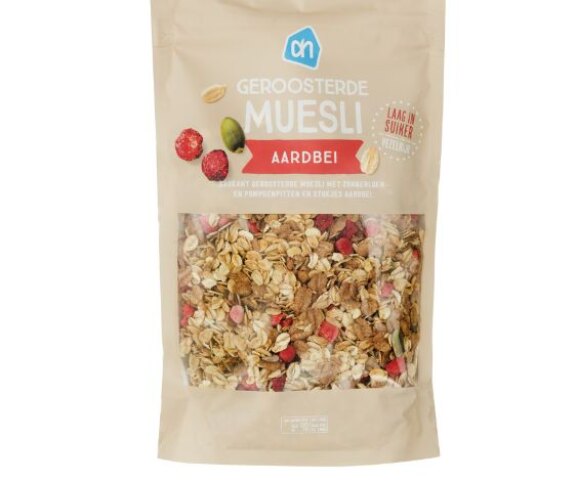 AH geroosterde muesli aardbei