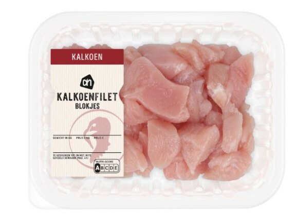 AH Kalkoenfilet blokjes