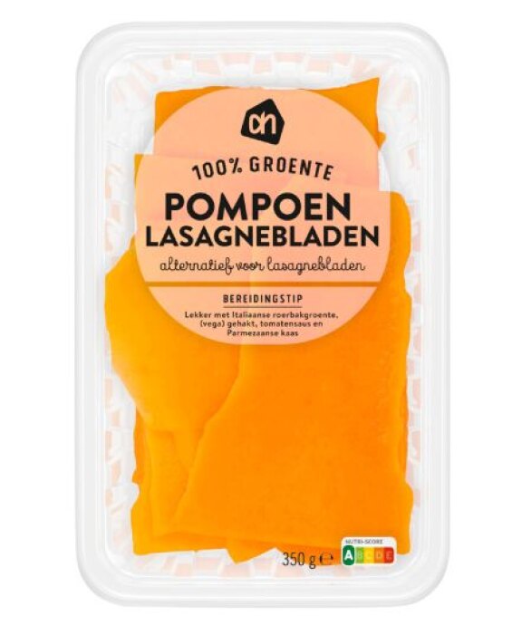 AH pompoen lasagneblad