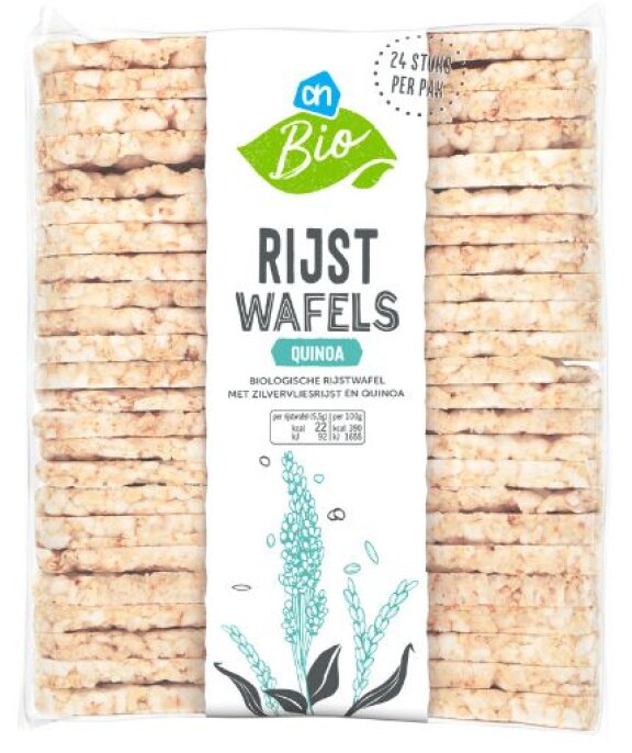 AH biologisch rijstwafels quinoa