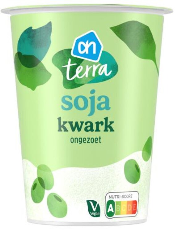 AH Terra soja plantaardig variatie op kwark