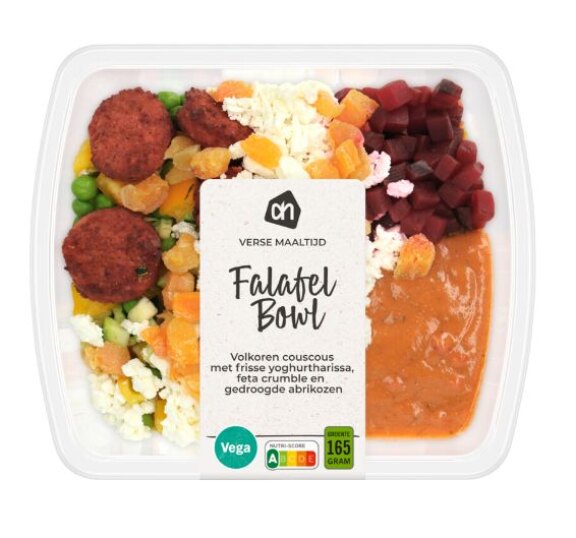 AH verse maaltijd falafel bowl