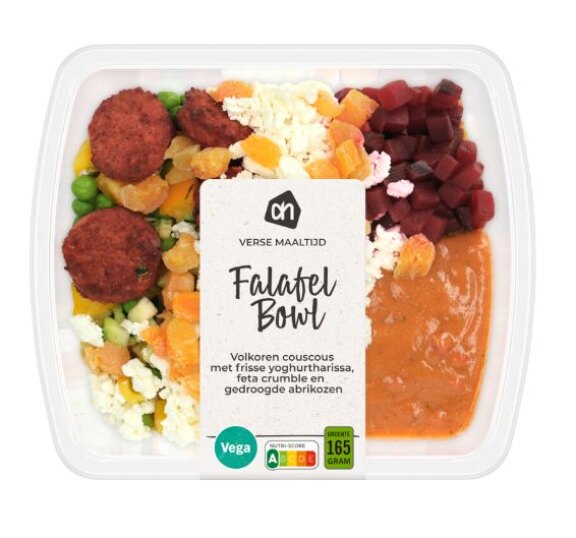 AH verse maaltijd falafel bowl