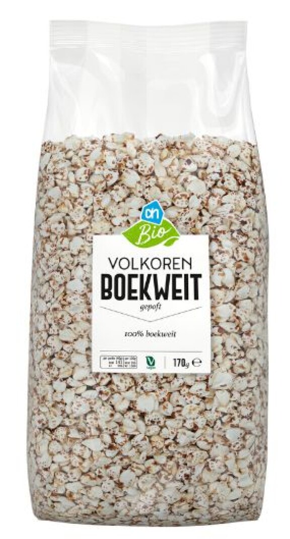 AH biologisch 100% volkoren boekweit gepoft