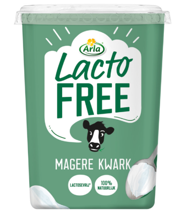 Arla lactofree magere kwark (lactosevrij)