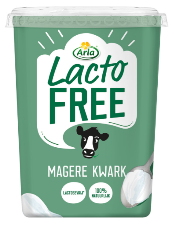 Arla Lactofree magere kwark (lactosevrij)