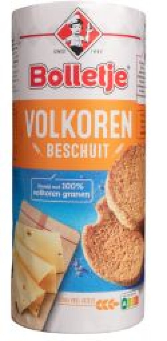 Bolletje volkoren beschuit