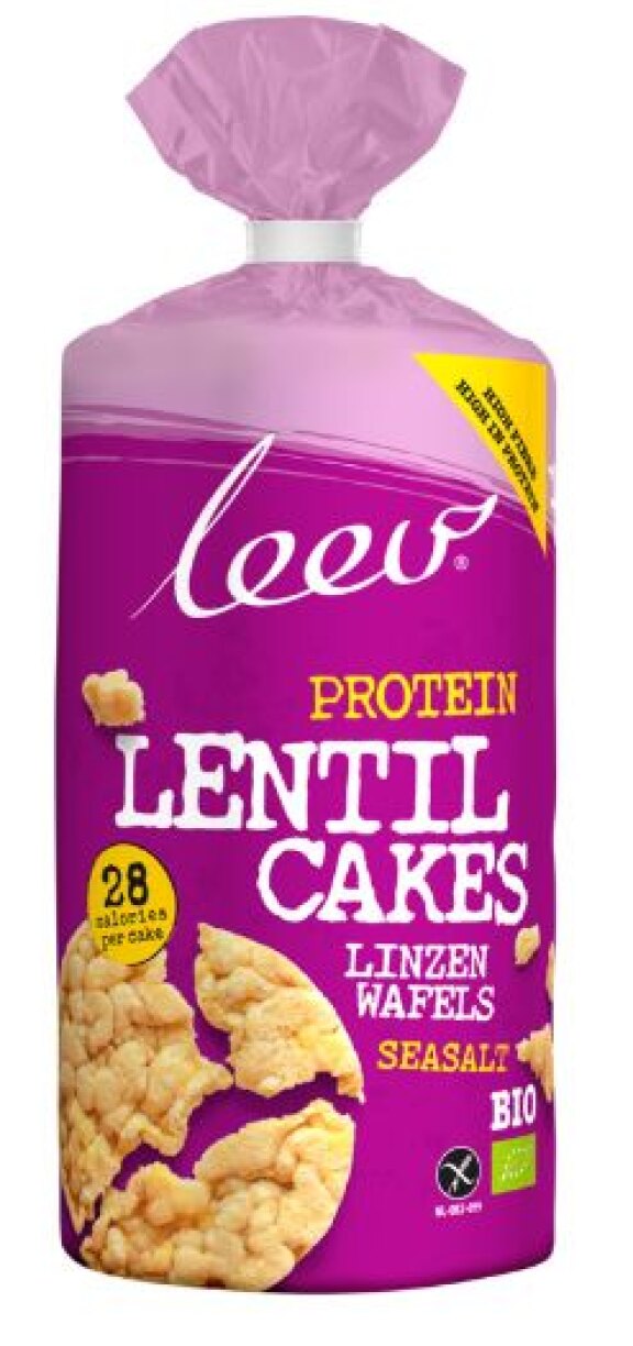 Leev linzenwafels bio (glutenvrij)