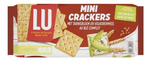 LU minicrackers met volkorenmeel