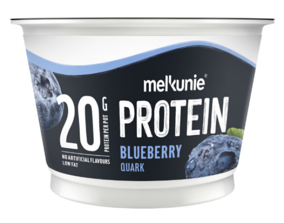 Melkunie protein bosbes kwark